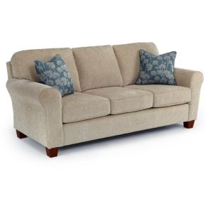Best Home Furnishings S80 Annabel Stationary Sofa With Two (2) Pillows