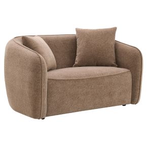 ACME LV03601 Keith - Loveseat With 2 Pillows - Brown Chenille