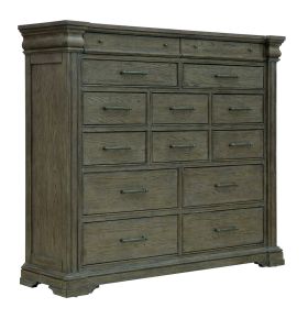 Pulaski Furniture P413127 Madison Ridge - 14 Drawer Master Chest - Brown