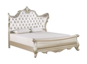 New Classic B992-120 Monique - 6/6-6/0 King/California King Panel Footboard & Slats - Champagne