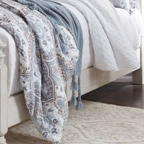 Liberty Furniture 652-BR90 Farmhouse Reimagined - Panel Bed Rails - White