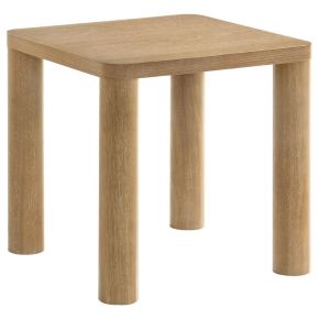 Coaster Fine Furniture 710867 Castlewood - Engineered Wood Accent Side End Table - Washed Oak