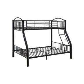 ACME 37380BK ACME 37380BK Cayelynn - Twin Over Full Bunk Bed - Black