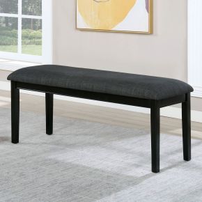 Furniture of America FOA3488BN Carbey - Bench - Black / Gray