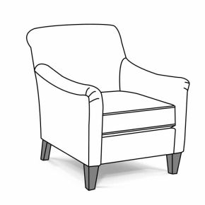 England Furniture 2554 Winnie Chair