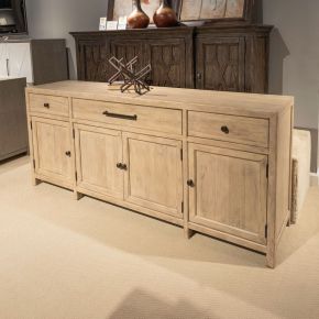 Liberty Furniture 780-TV82 Proximity Place - 82" TV Console - Barley Buff