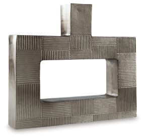 Signature Design by Ashley® A2000753 Wrengrove - Vase - 16" - Antique Nickel Finish