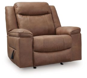 Signature Design by Ashley® PC6530825 Status Check - Rocker Recliner - Caramel