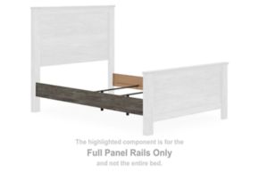 Signature Design by Ashley® B4480-86 Frandern - Full Panel Rails - Gray