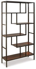 Signature Design by Ashley® A4000021 Frankwell - Bookcase - Brown / Black