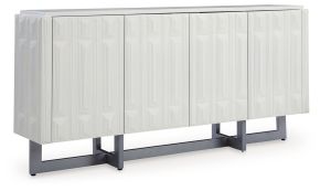 Signature Design by Ashley® A4000569 Ornawel - Accent Cabinet - Distressed White