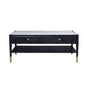 ACME 83225 Atalia - Coffee Table - Marble & Black