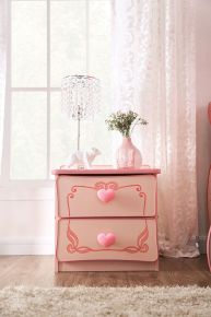 Furniture of America CM7631N Rheanna - Nightstand - Pink