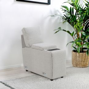 ACME LV04891 Tarrance - Modular Console With Wireless Charging & USB - Gray