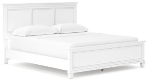 Signature Design by Ashley® B680B5 Fortman - California King Panel Bed - White