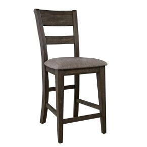 Liberty Furniture 152-B250124 Liberty Furniture 152-B250124 Double Bridge - Splat Back Counter Chair - Dark Chestnut