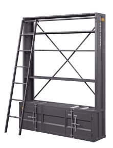 ACME 39887 Cargo - Bookcase With Ladder - Gunmetal