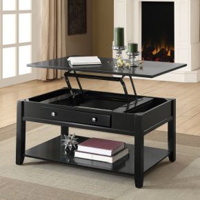 ACME 82950 ACME 82950 Malachi - Coffee Table With Lift Top - Black
