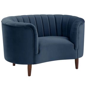 ACME LV00171 ACME LV00171 Millephri - Chair - Blue Velvet