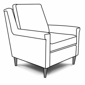 England Furniture 2854 Birdie Accent Chair