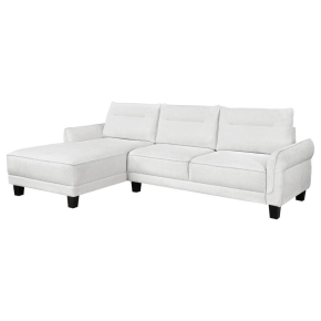 Coaster Fine Furniture 509550B1 Caspian - LAF Chaise, Box 1 of 2 - White