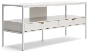 Signature Design by Ashley® W162-68 Deznee - White - Large TV Stand