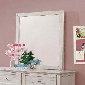 Furniture of America CM7517WH-M Brogan - Mirror - Antique White