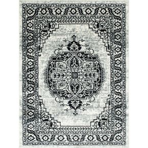 Furniture of America RG5203 Serang - Area Rug - Gray / Black Fabric