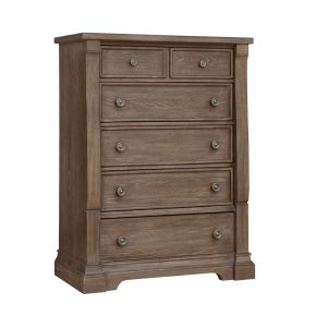 Samuel Lawrence Furniture S958-040 Lawson's Creek - 5-Drawer Chest - Dark Brown
