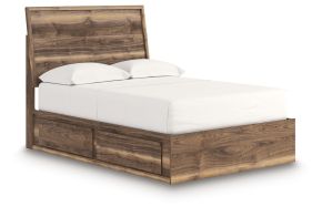 Signature Design by Ashley® PCB3367B28 Chirason - Full Panel Bed With Storage - Brown