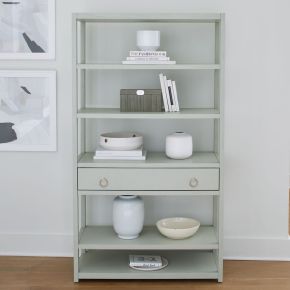 Liberty Furniture 2030GN-AB3970 East End - Accent Bookcase - Green Mist