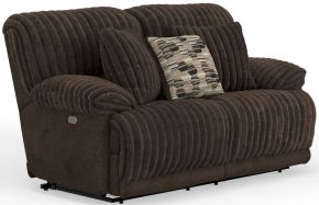 Catnapper 61082-1847/09-1998/09 Hollifield - Power Reclining Loveseat - Chocolate