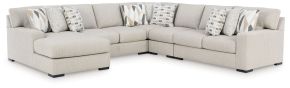 Benchcraft® 75105S11 LaureLGrove - 5-Piece Sectional With LAF Corner Chaise - Pebble