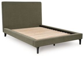Signature Design by Ashley® PCB3367-72 Chirason - Full Upholstered Bed With Roll Slats - Sage Green