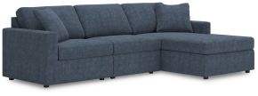 Signature Design by Ashley® 92121S18 Modmax - 3-Piece Sectional With Raf Corner Chaise - Ink