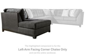Ashley® 6762216 Reidshire - LAF Corner Chaise - Steel