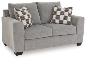 Benchcraft® 6310335 Benchcraft® 6310335 Loreo - Loveseat - Flint