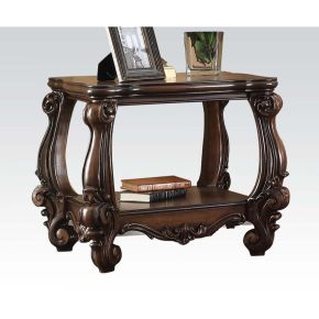 ACME 82121 Versailles - End Table - Cherry Oak