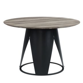 ACME DN01948 Zudora - Dining Table - Antique Oak & Black