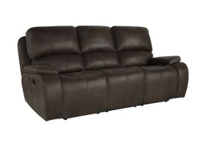 New Classic U093-30-BRN Brookings - Sofa With Dual Recliner - Brown
