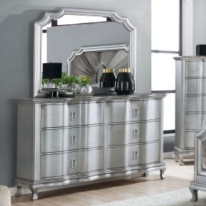 Furniture of America CM7864D Aalok - Dresser - Silver