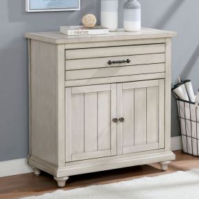 Furniture of America CM-AC272 Tazio - Cabinet - Antique White