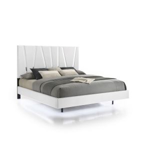 New Classic 00-1840-100 Europa - 6/6 Eastern King Bed - White
