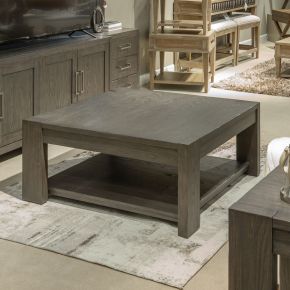 Liberty Furniture 201-OT1011 Lennox Hill - Oversized Square Cocktail Table - Dark Brown