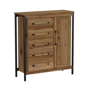 Intercon NC-BR-8005GC-HCK-C Norcross - Gentleman's Chest - Hickory