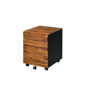 ACME 92913 ACME 92913 Jurgen - File Cabinet - Oak & Black