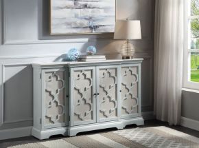 ACME AC00279 Adelle - Console Table - Pearl Silver