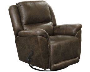 Catnapper 45665-1406/59 Cole - Chaise Swivel Glider Recliner - Mink