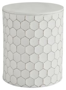 Ashley Furniture A3000013 Polly - White - Stool