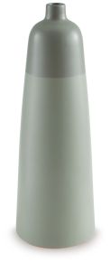 Signature Design by Ashley® A2000656 Peerland - Vase - 18.11" - Sage Green